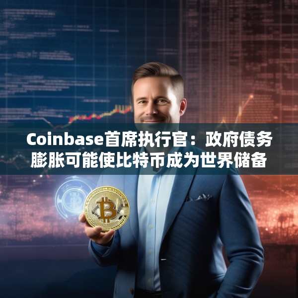 Coinbase首席执行官：政府债务膨胀可能使比特币成为世界储备货币