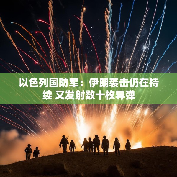 以色列国防军：伊朗袭击仍在持续 又发射数十枚导弹
