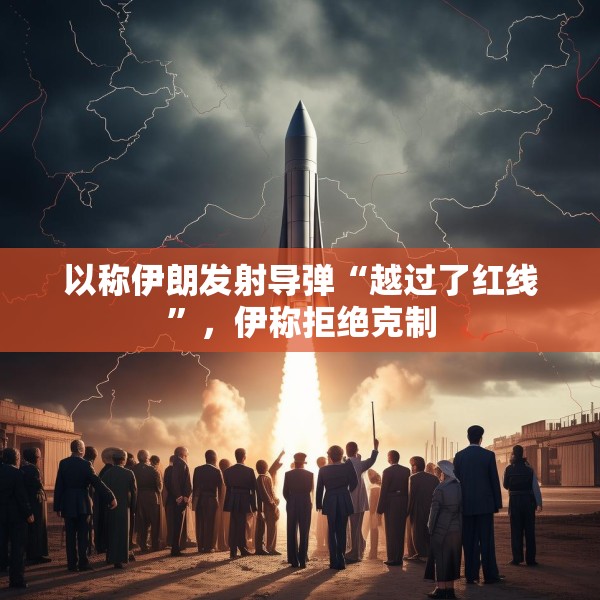 以称伊朗发射导弹“越过了红线”，伊称拒绝克制