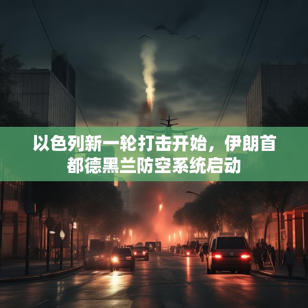 以色列新一轮打击开始，伊朗首都德黑兰防空系统启动
