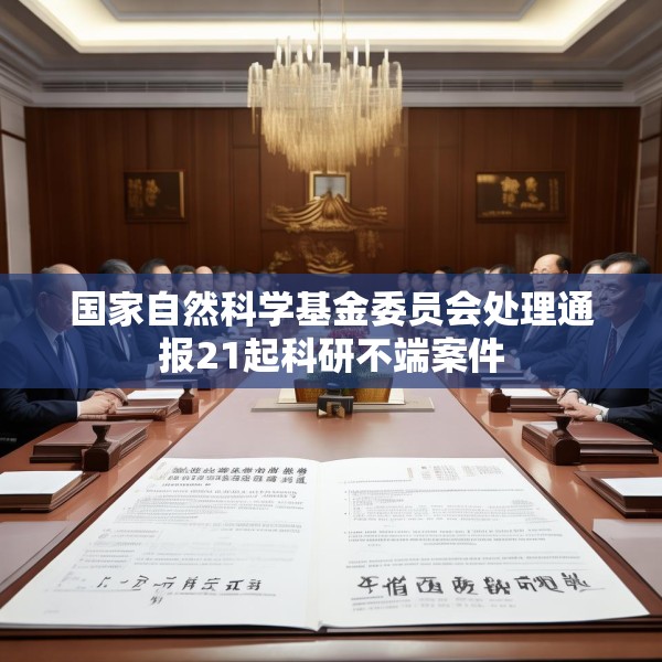 国家自然科学基金委员会处理通报21起科研不端案件