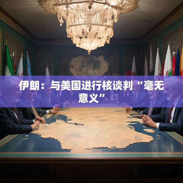伊朗：与美国进行核谈判“毫无意义”