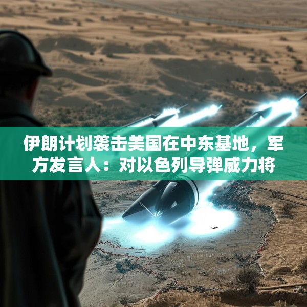 伊朗计划袭击美国在中东基地，军方发言人：对以色列导弹威力将是之前20倍