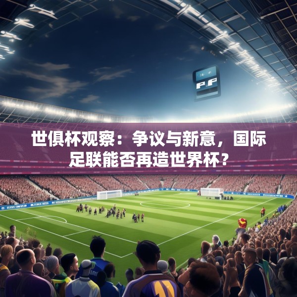 世俱杯观察：争议与新意，国际足联能否再造世界杯？