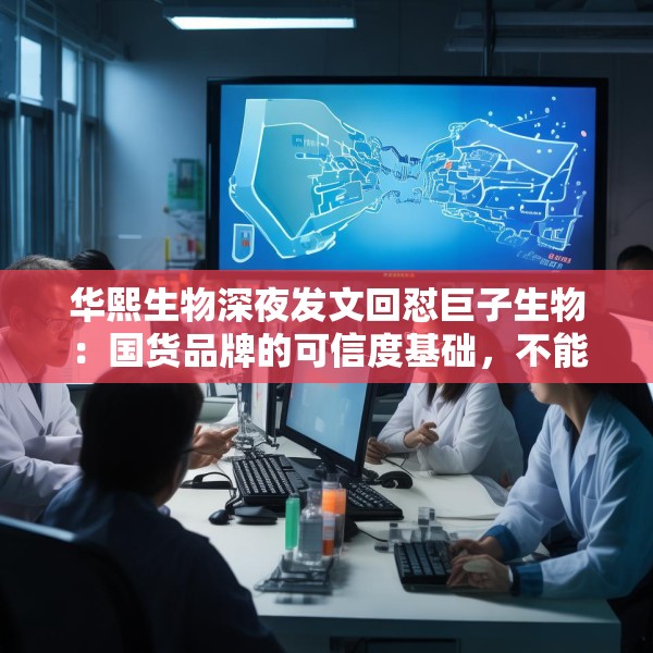 华熙生物深夜发文回怼巨子生物：国货品牌的可信度基础，不能建立在学术名称与概念滥用之上