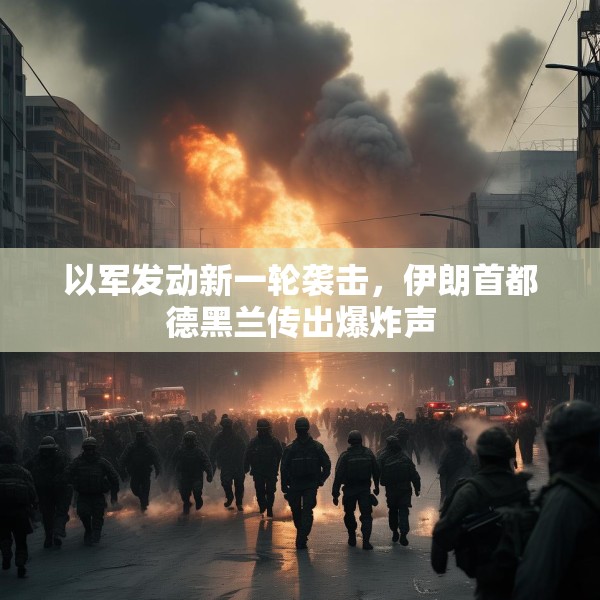以军发动新一轮袭击，伊朗首都德黑兰传出爆炸声