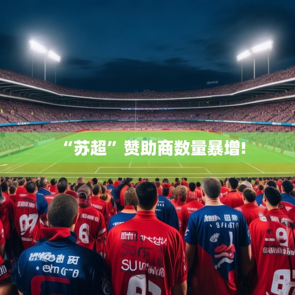“苏超”赞助商数量暴增!
