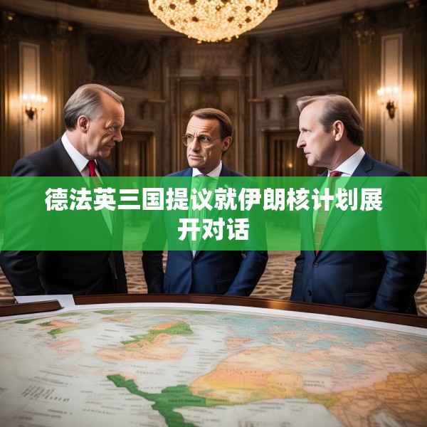 德法英三国提议就伊朗核计划展开对话