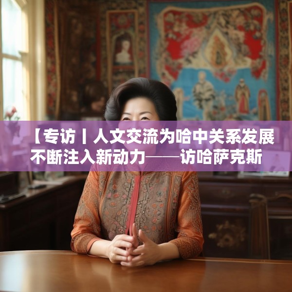 【专访丨人文交流为哈中关系发展不断注入新动力──访哈萨克斯坦文化与信息部部长巴拉耶娃】