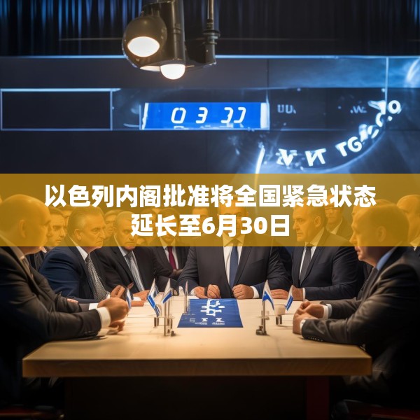 以色列内阁批准将全国紧急状态延长至6月30日