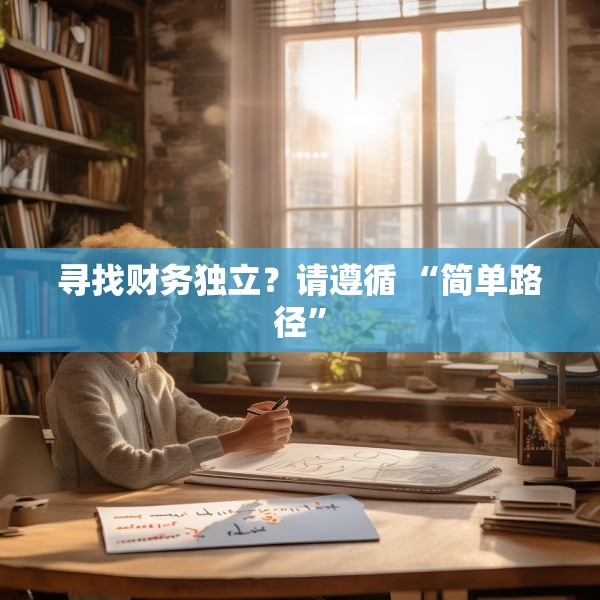 寻找财务独立？请遵循 “简单路径”