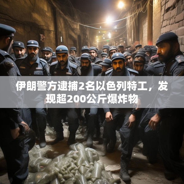 伊朗警方逮捕2名以色列特工，发现超200公斤爆炸物