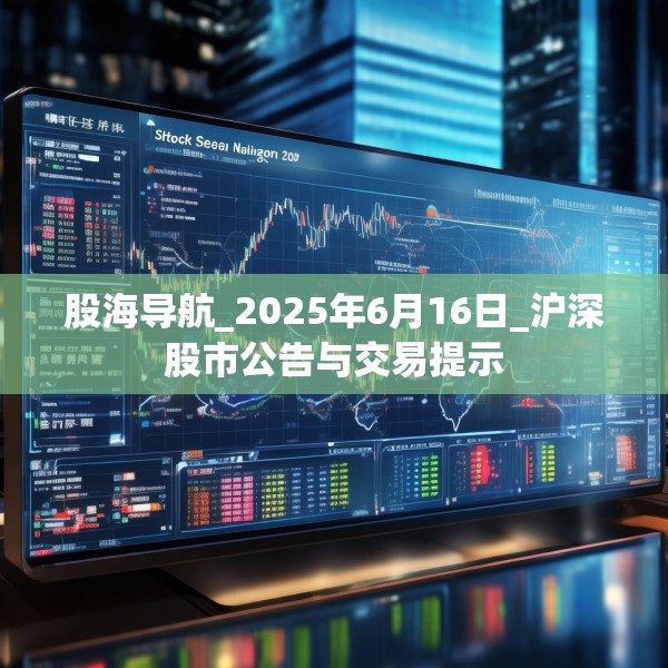 股海导航_2025年6月16日_沪深股市公告与交易提示