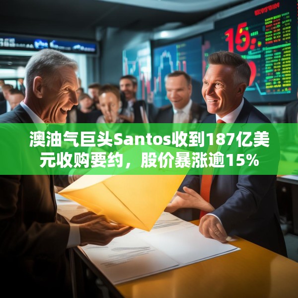 澳油气巨头Santos收到187亿美元收购要约，股价暴涨逾15%